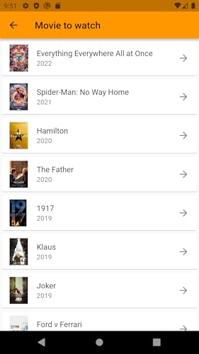 Movie List App