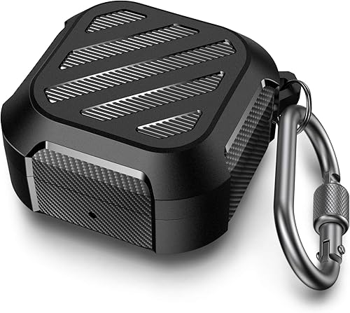 Funda de silicona para auriculares para Galaxy Buds 2Pro2 ProLive, funda protectora con llavero anticaídas antigolpes, funda protectora de cuerpo