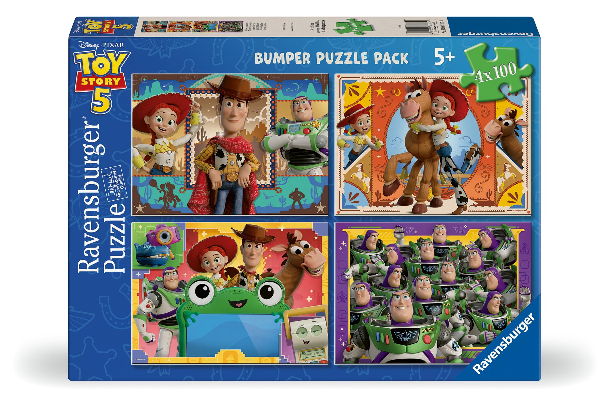 【最安値】ピクサー フォーキーSSP その他おまけ5枚セット Amazon.com: Ravensburger Toy Story 5 4x42 Piece Bumper Puzzle Pack
