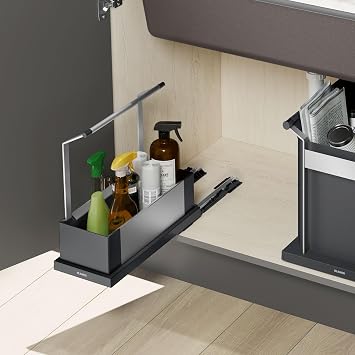 BLANCO Storage 20 Sink Caddy, Black