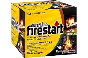Duraflame FireStart Firelighters for Easy Fire-Starting Enhanced with Duraflame Aroma Indoor/Outdoor Easy...