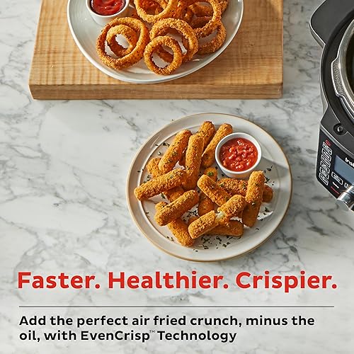 Miniatura 4 de Instant Pot - Tapa Duo Crisp Ultimate de 6.5 cuartos de galón con WIFI, freidora de aire 13 en 1 y olla a presión, salteado, cocción lenta, hornea,