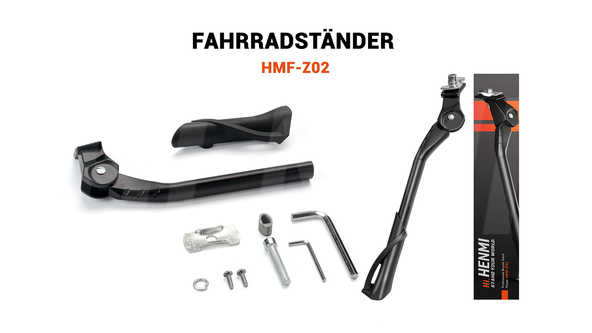 henmi fahrradständer 24-29 zoll Zoll, Max Belastung 35kg, Pro Storage Boxes Modell:5158 – 8 Plätze, zweiseitig, B 1400 mm Trek Rail 9.5 EU