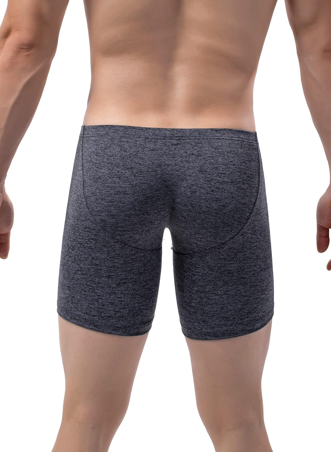 iKingsky Men's Long Leg Boxer Briefs Sexy Bulge Trunks No Ride Up Underwear Soft Men Underpanties - Image 3