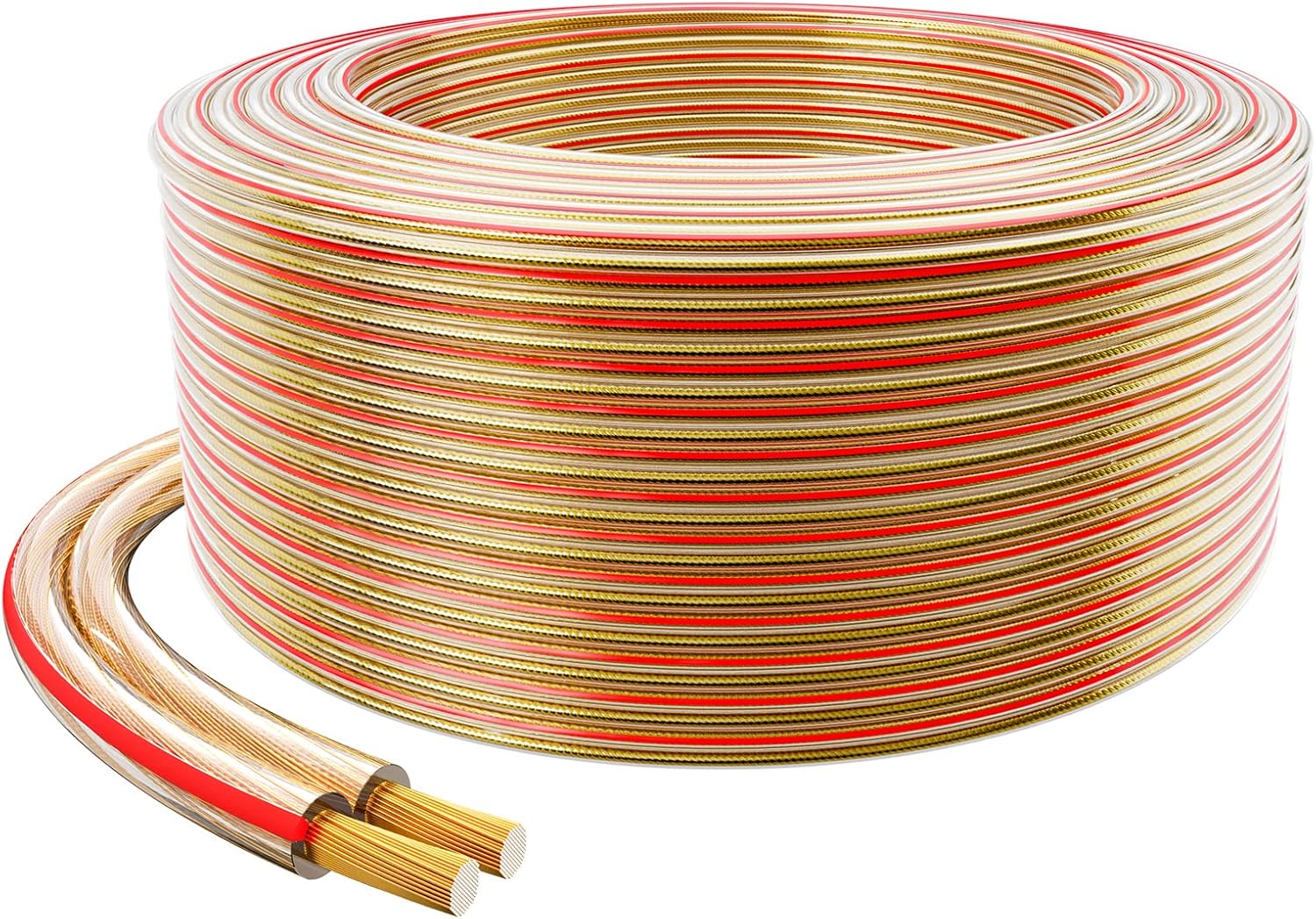 HBDigital Speaker Cable 2 x 0.75 mm² x 25 m CCA Inner Conductor PVC