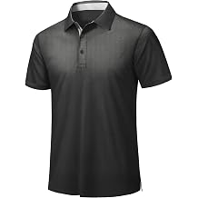 ZITY Mens Golf Polo Shirts Short Sleeve Quickly Dry Performance Collared Polo Tennis Casual Shirt for Men