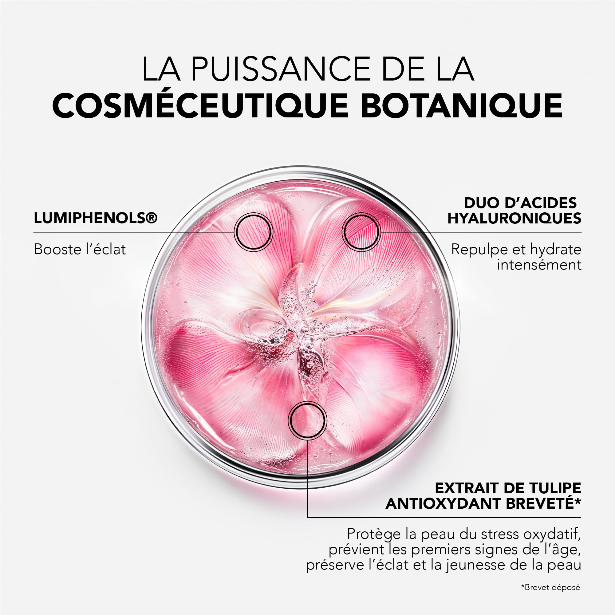 Lierac - Glow Fresh - Sérum Visage Booster Eclat - Sérum Anti-Tâches - Eclat immédiat, Unifie, Repulpe et Hydrate - Acides Hyaluroniques, Tulipe Antioxydante - Premiers Signes de l'âge