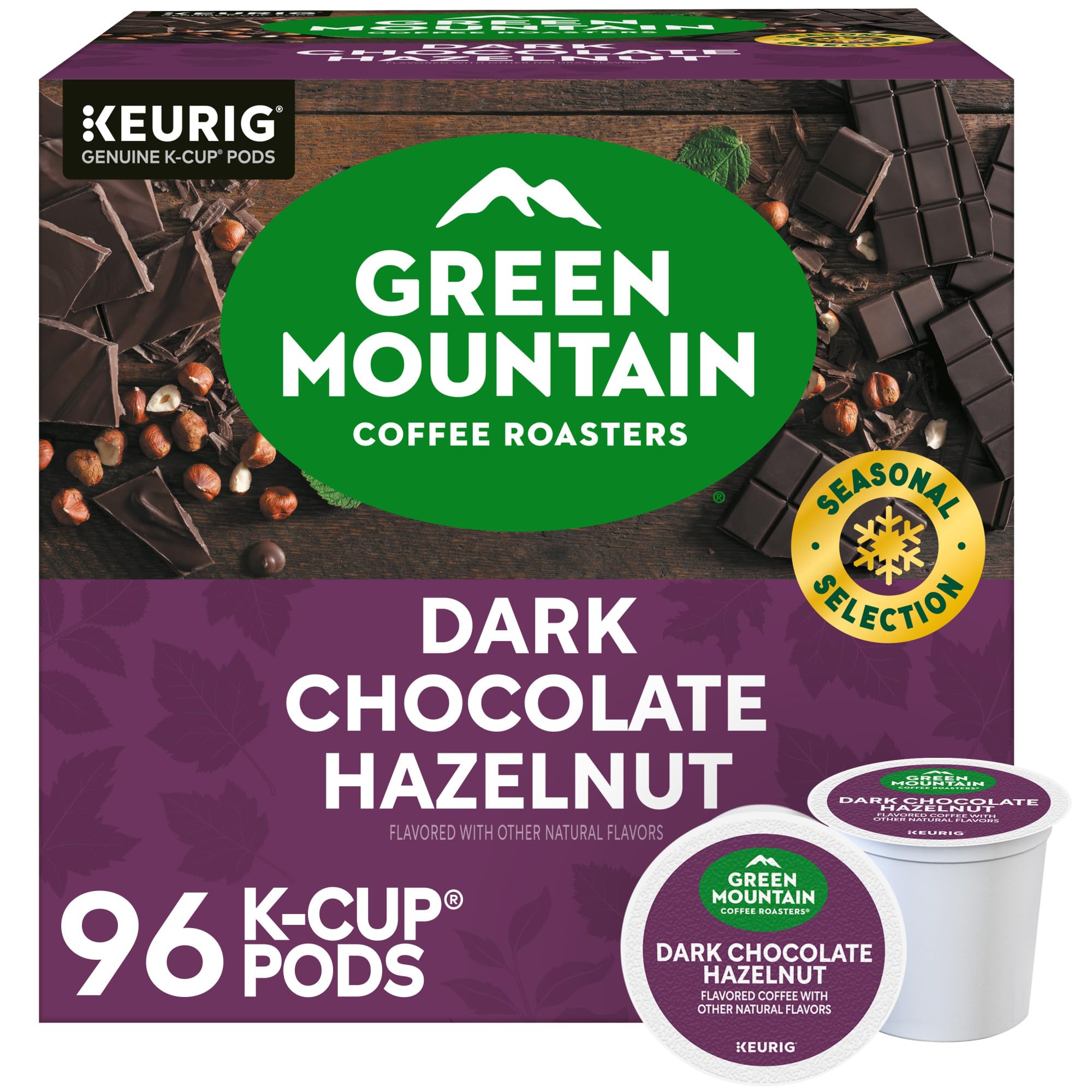Amazon.com: Green Mountain Coffee Roasters Dark Chocolate Hazelnut