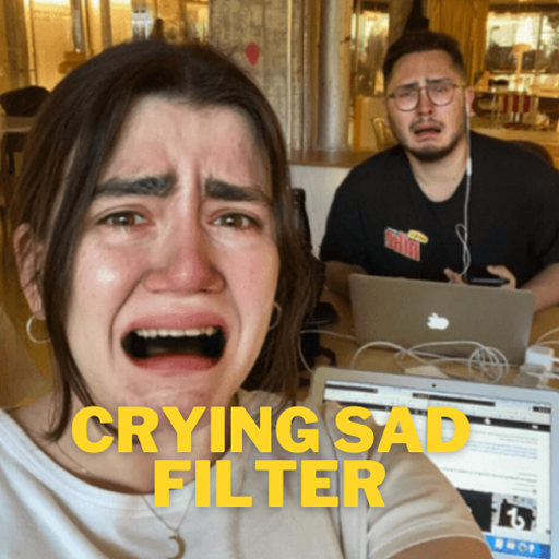 Camera Crying Face Filter