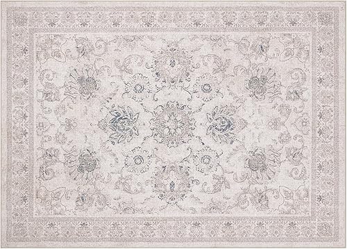 Miniatura 551 de Phantoscope Vintage Collection - Alfombra de área de 8 x 10 pies, alfombra grande para sala de estar, lavable, bohemio, antideslizante