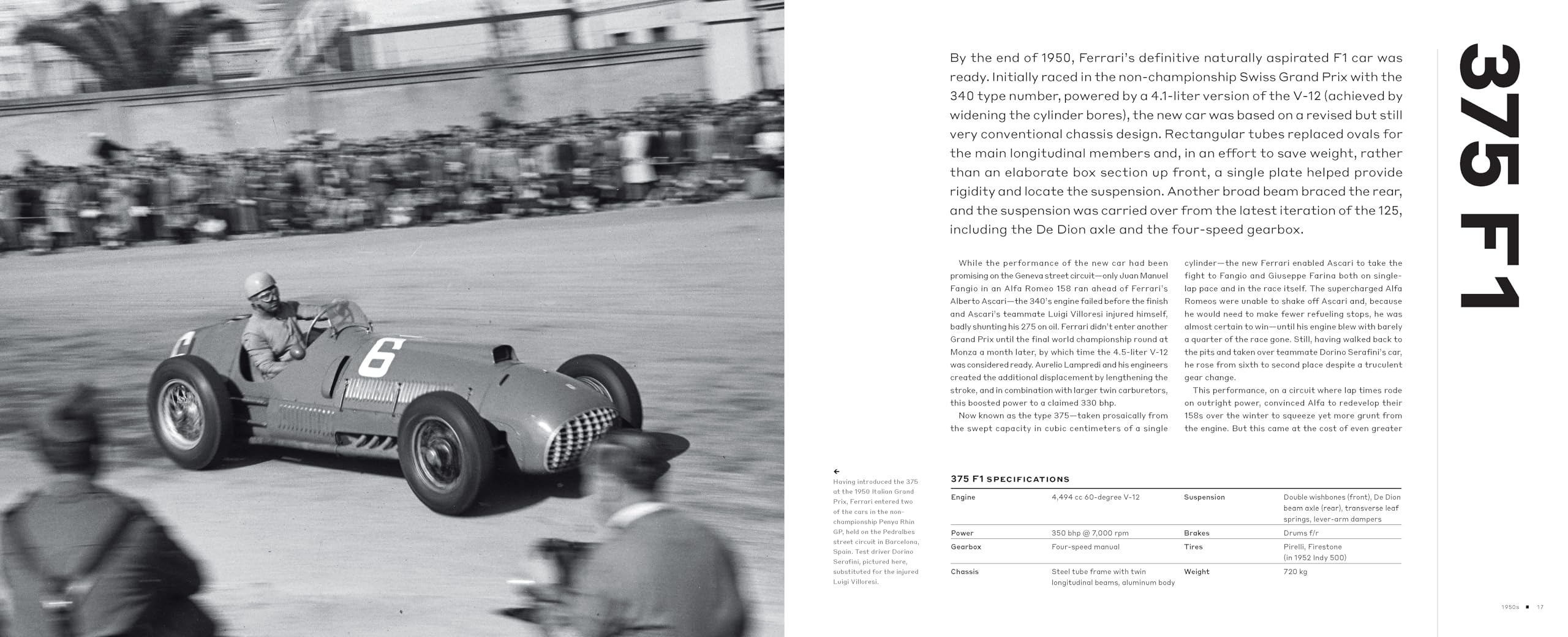 Ferrari Formula 1 Car by Car: Every Race Car Since 1950