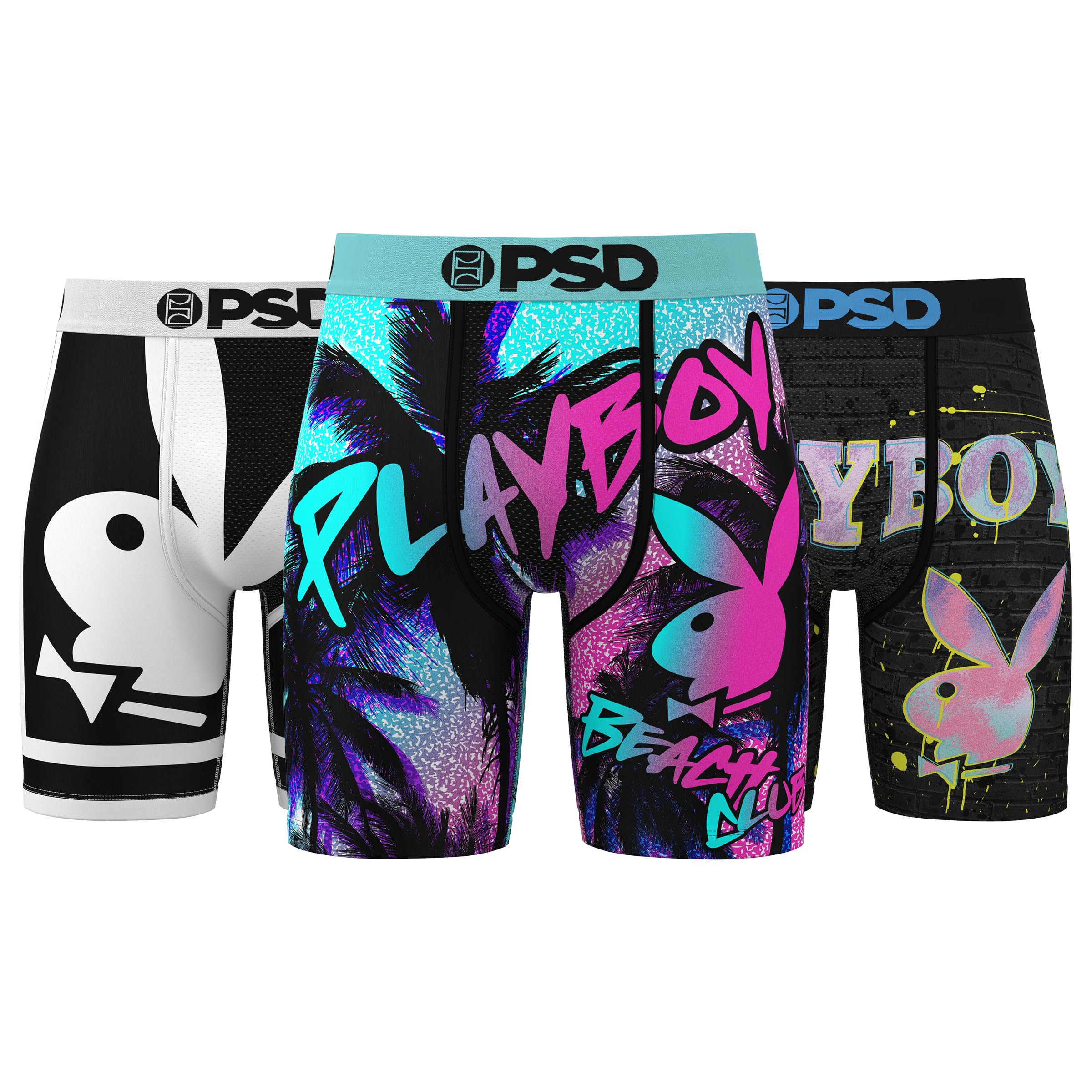 PSDMen's PB ESSENTIALS 3PK Boxer Brief, Multi, M