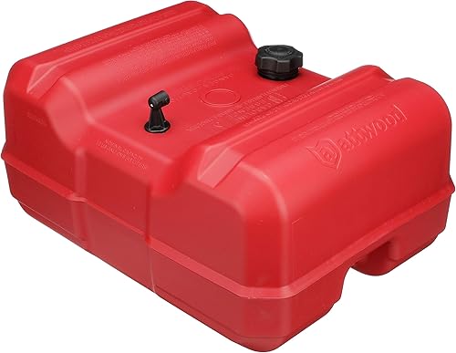 Miniatura 6 de Attwood 8812LLP2 Depósito de combustible de 12 galones, cumple con la EPA, perfil bajo, sin calibre, 24 pulgadas de largo x 18 pulgadas de ancho x