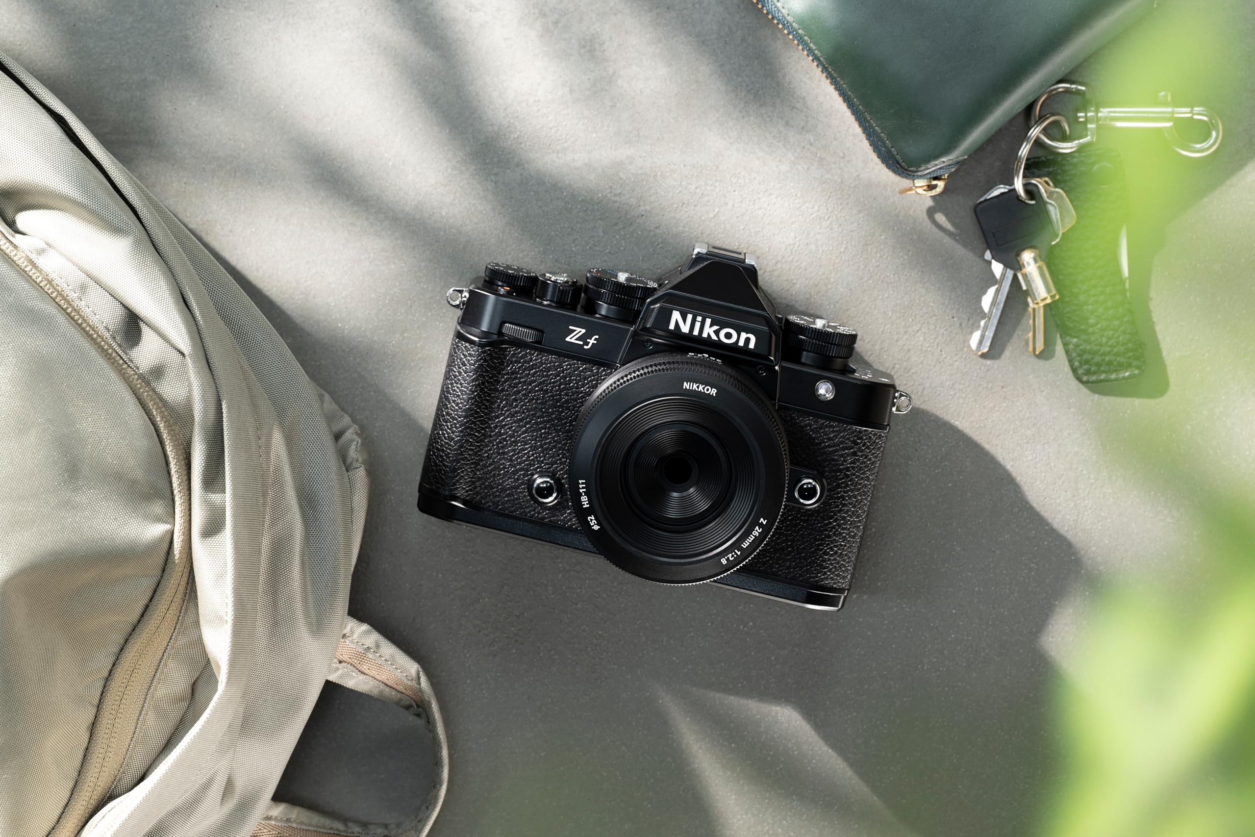 Nikon Zf body Mirrorless Full Frame con SD, 4K, nera, versione Nital | CMOS 24.5 MP, 4K UHD Camera Mirrorless full frame, design vintage, Lexar SD 128GB inclusa. 6 anni garanzia Nital