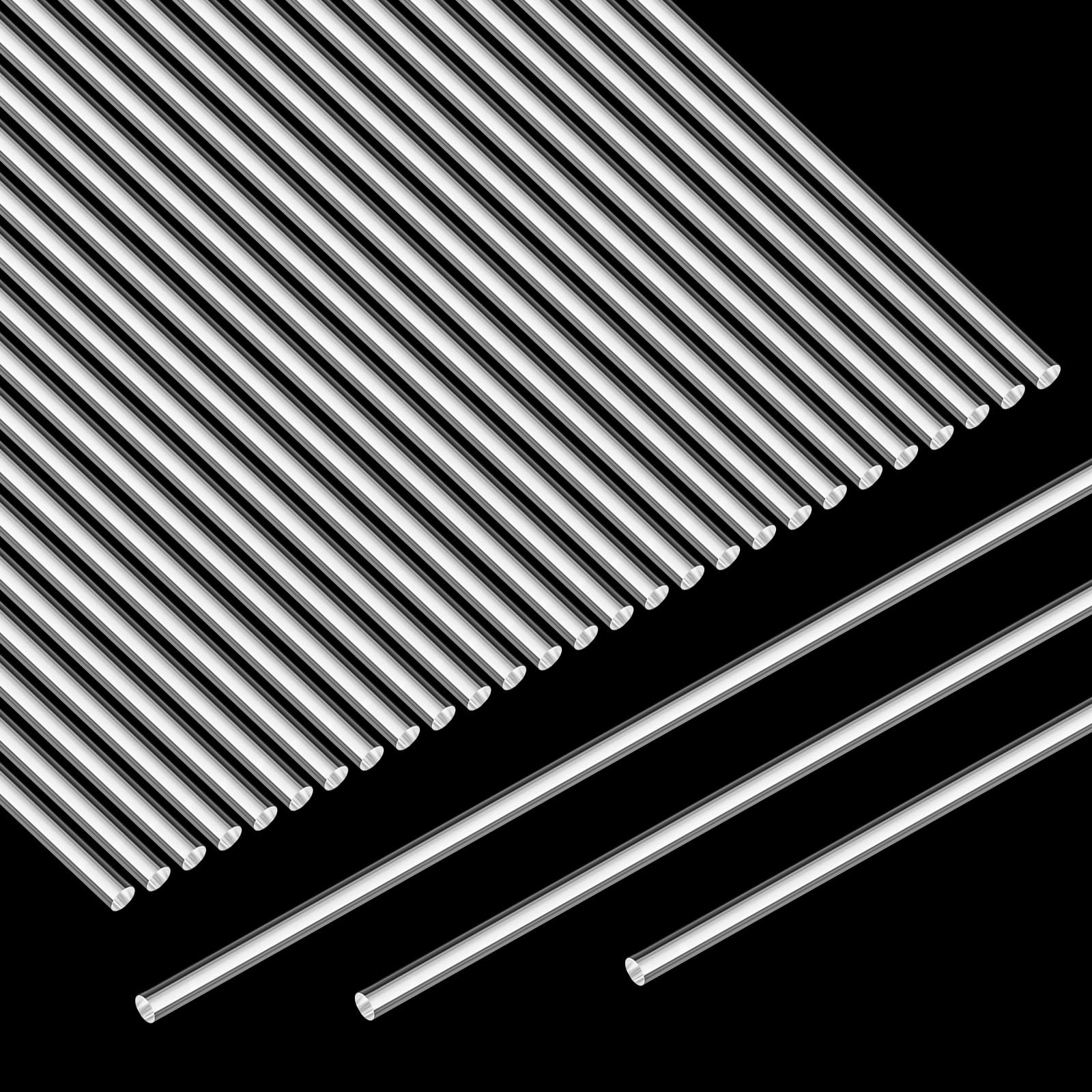 Acrylic Rods - 150 Pack for Crafts & Cake Pops -6