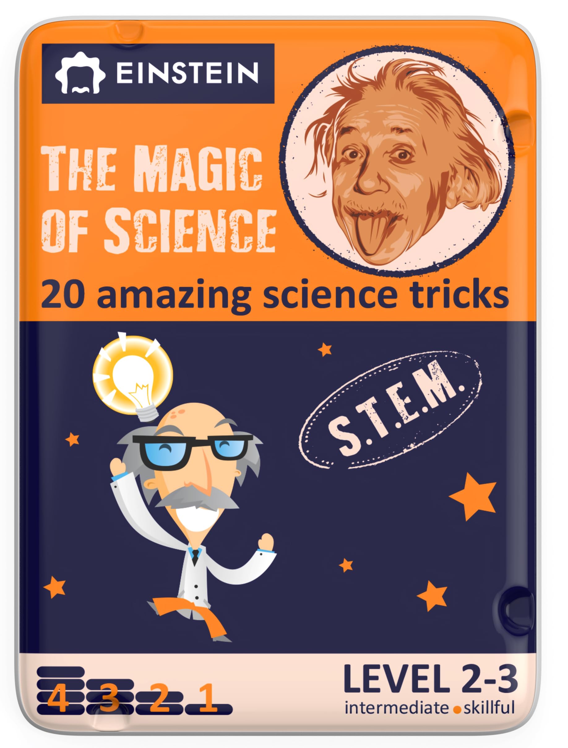 PC The Purple Cow Crazy Scientist Magic of Science Activity Card Set