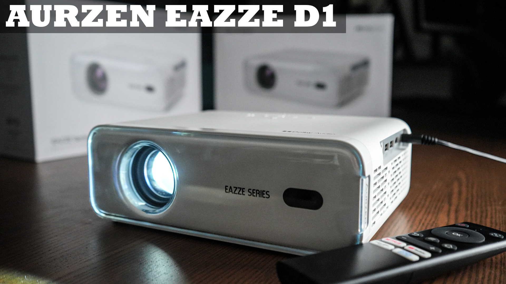 Watch This projector is surprisingly good - Aurzen D1 on Amazon Live