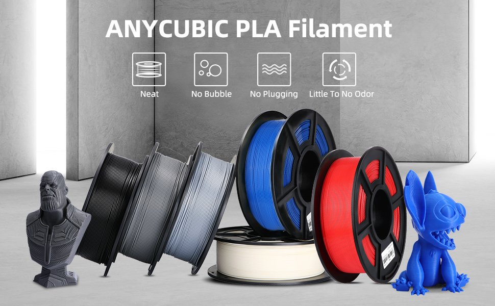 Anycubic PLA Filament 3D Printing Ratings