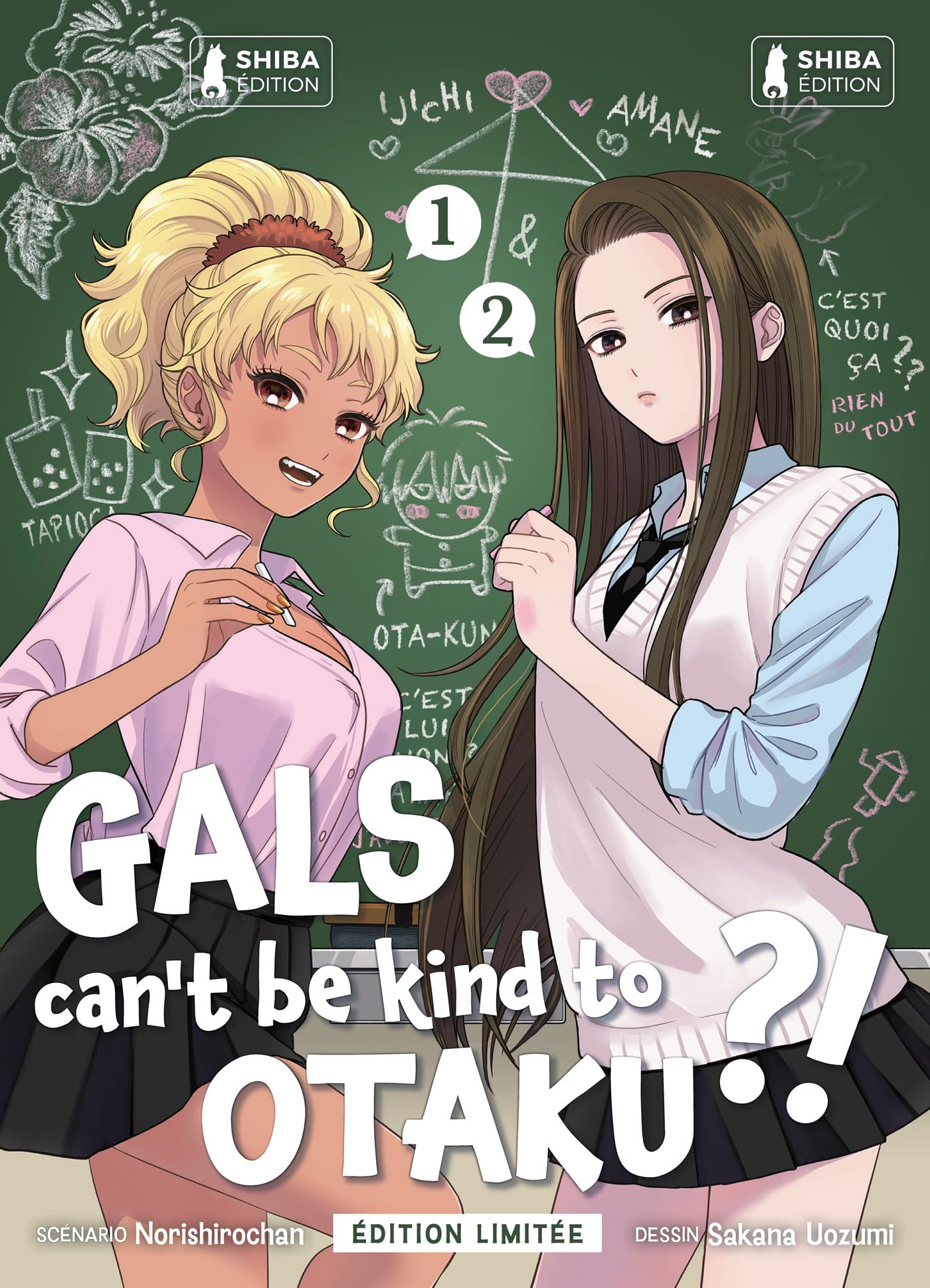 Gals can't be kind to otaku,01-02 -  Norishirochan - Shiba - Coffret - Manga