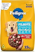 Ração Pedigree Carne Frango e Cereais Cães Filhotes 15 kg