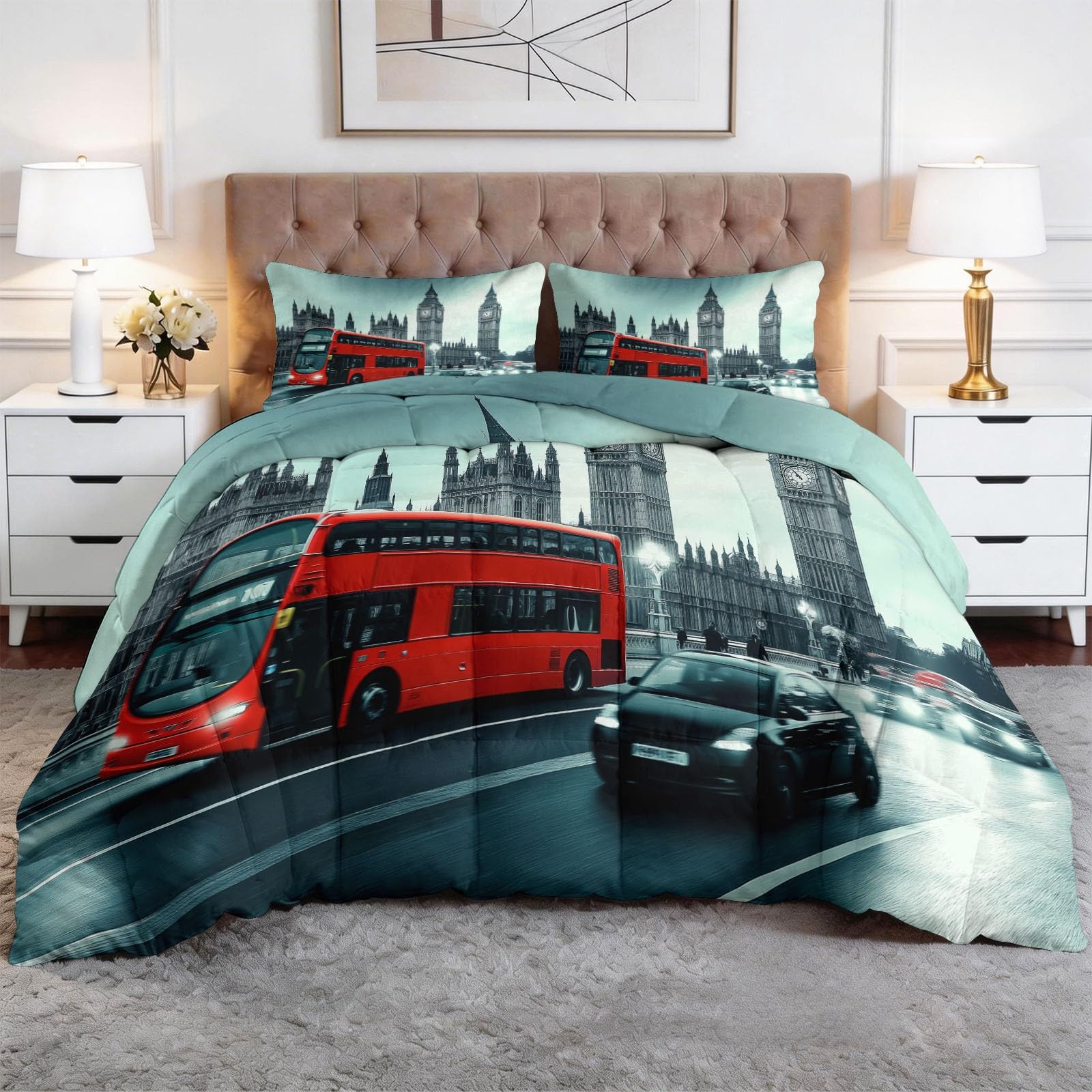 Edredón hipoalergénico para piel sensible tamaño King de 230x220 cm transpirable
