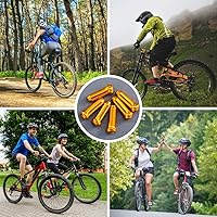 Vista 6 de HZJD Tapas de extremo de cable de bicicleta, crimpado de extremo de cable, tapas de cable para aleación de cambio de bicicleta, tapas de extremo