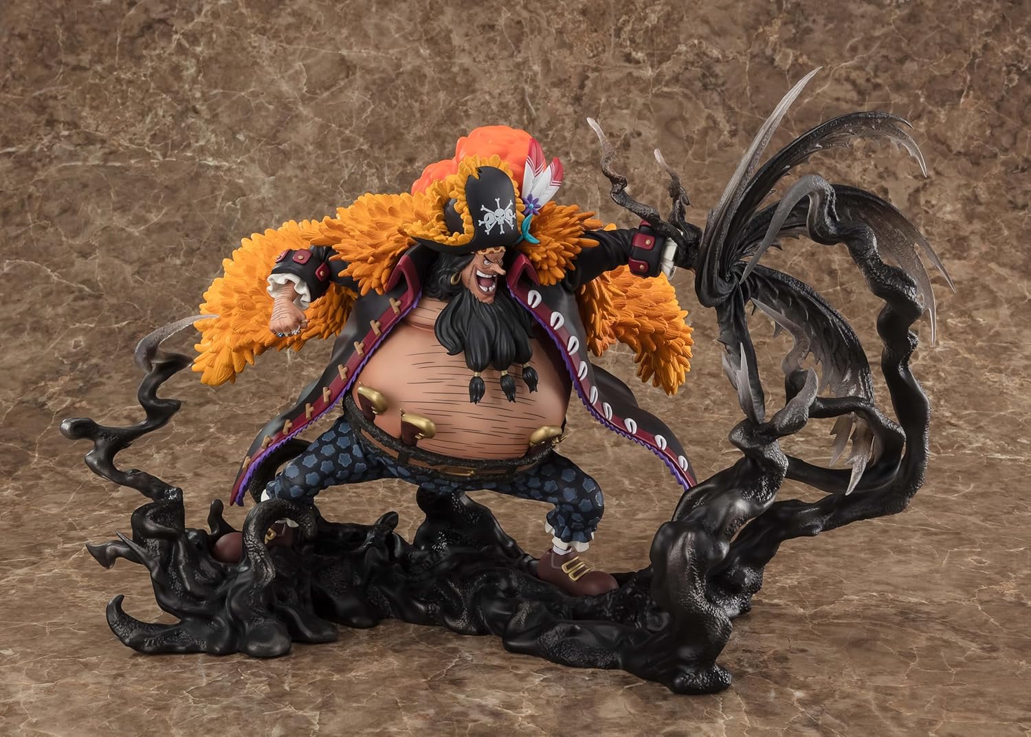 TAMASHII NATIONS - One Piece - [Extra Battle] Marshall D. Teach -Kurouzu-, Bandai Spirits FiguartsZERO Collectible Figure