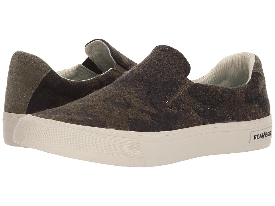 

SeaVees Hawthorne Slip-On Wintertide (Camouflage Wool) Men's Shoes, Brown
