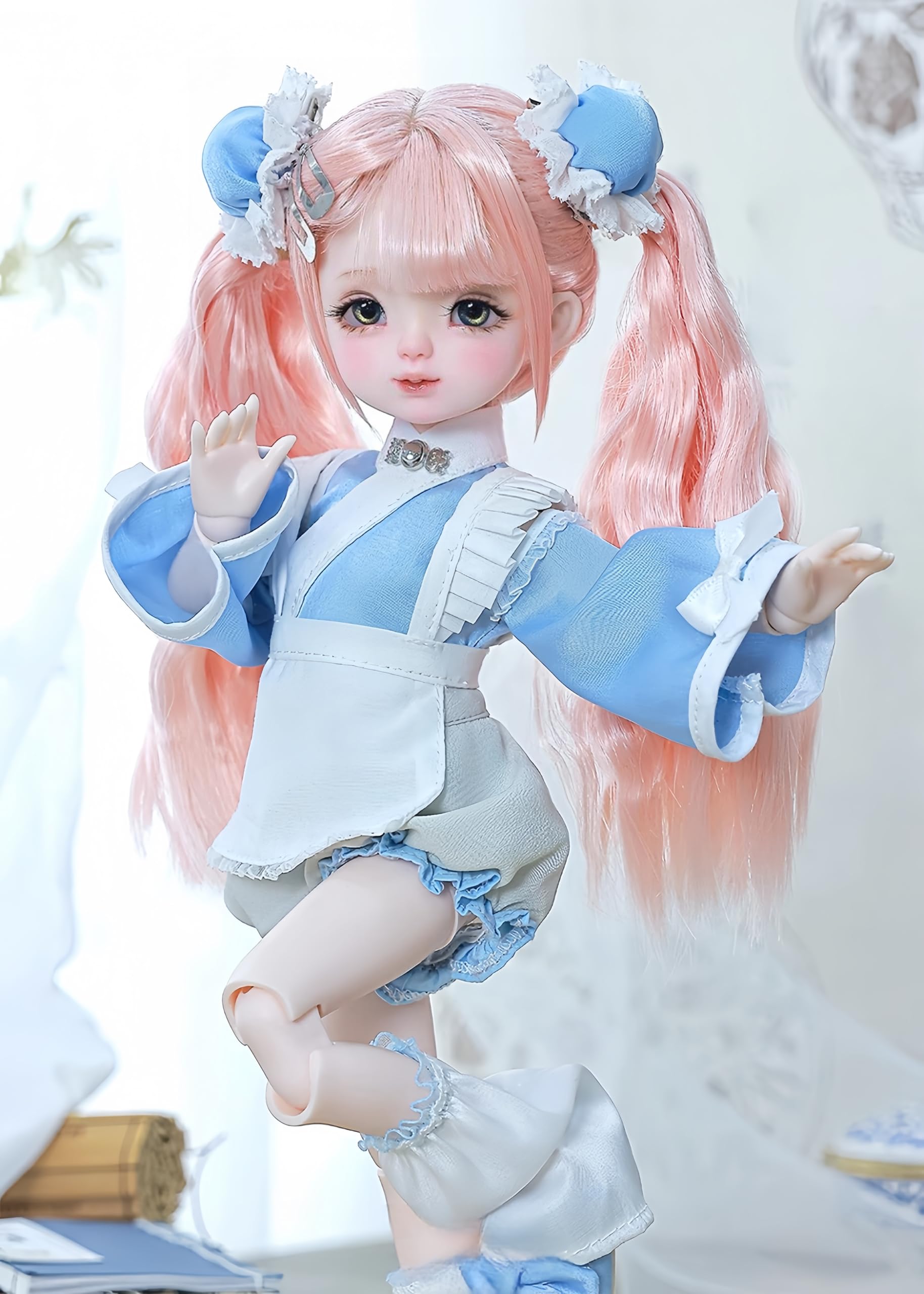 Amazon.com: YHYQiFei 1/6 Bjd Doll Ball Joint Doll Resin Handmade