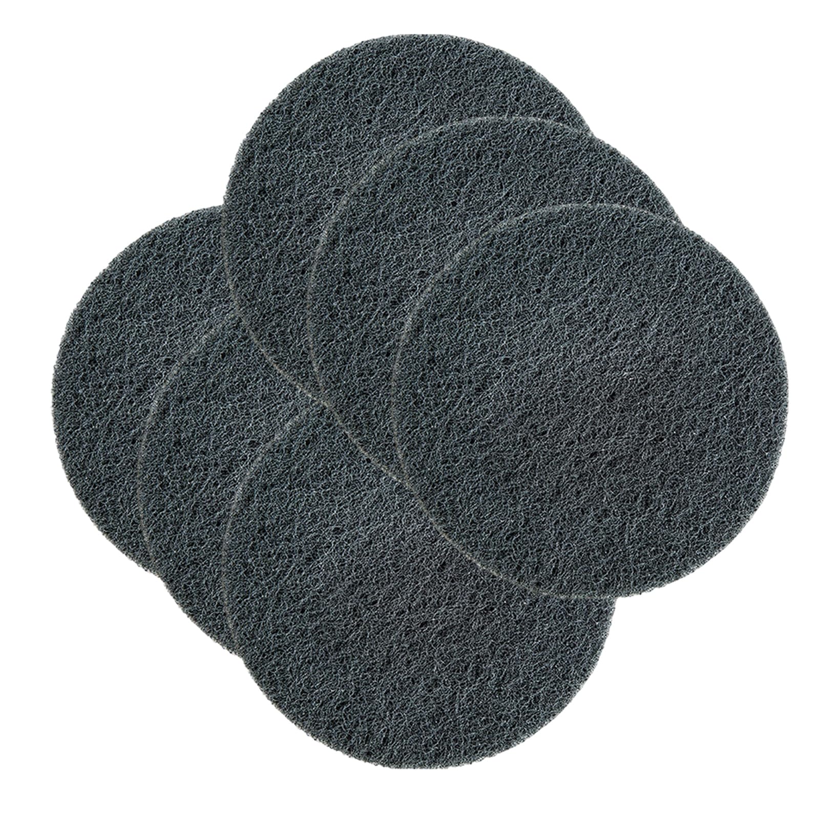 sugerou Stainless Steel Scouring Pad, Non-scratch Pot Scrubber – Cuttable Heavy Duty Kitchen Sponge 6pcs