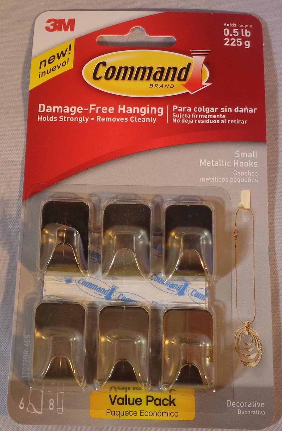 DamageFree Hanging Holds Strongly Removes Cleanly Hooks