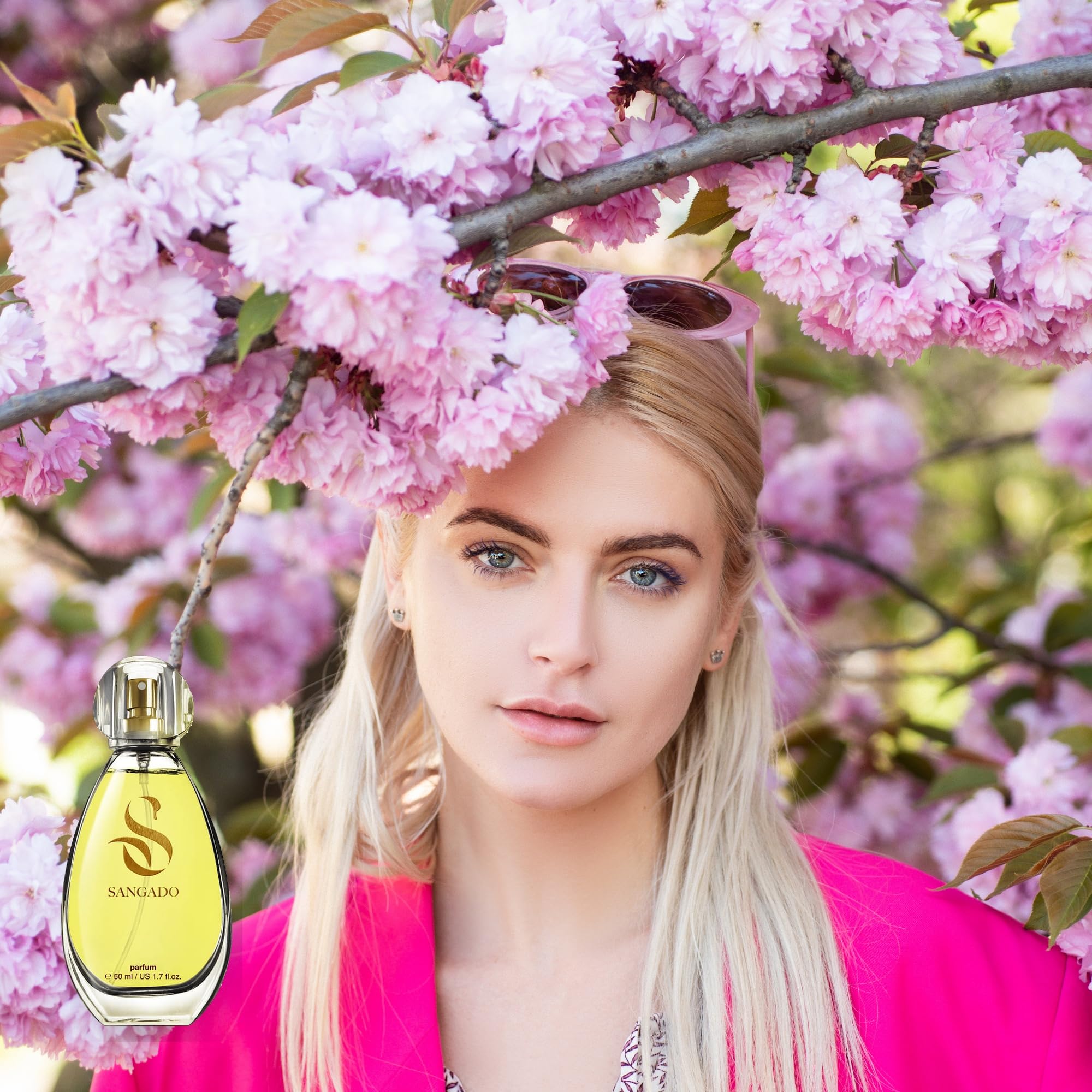 SANGADO Placer Intenso, Perfume para Mujeres (parfum), Larga Duración de 8-10 horas, Olor Lujoso, 50 ml, Código: 505
