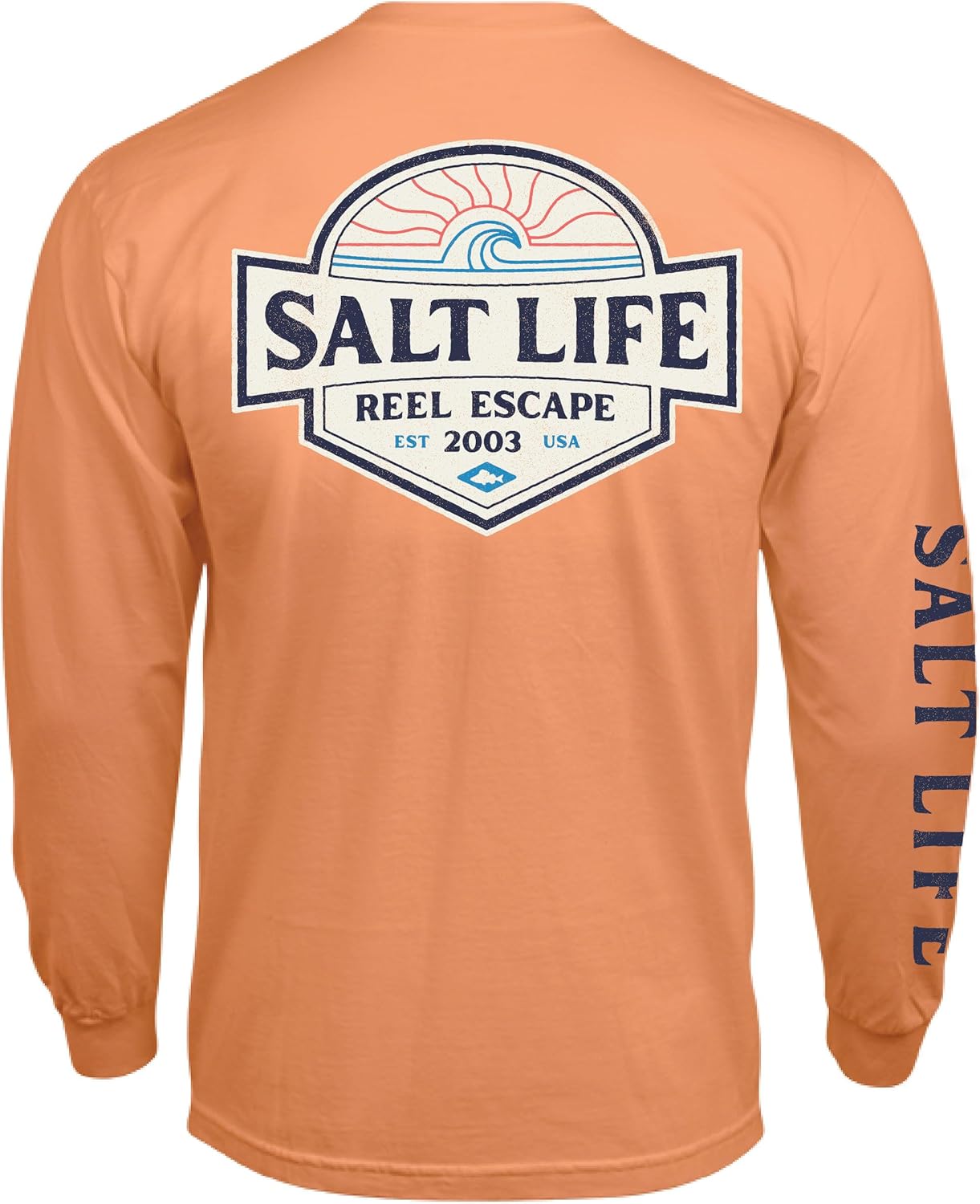 Salt Life Men's Easy Days Long Sleeve Classic Fit Shirt