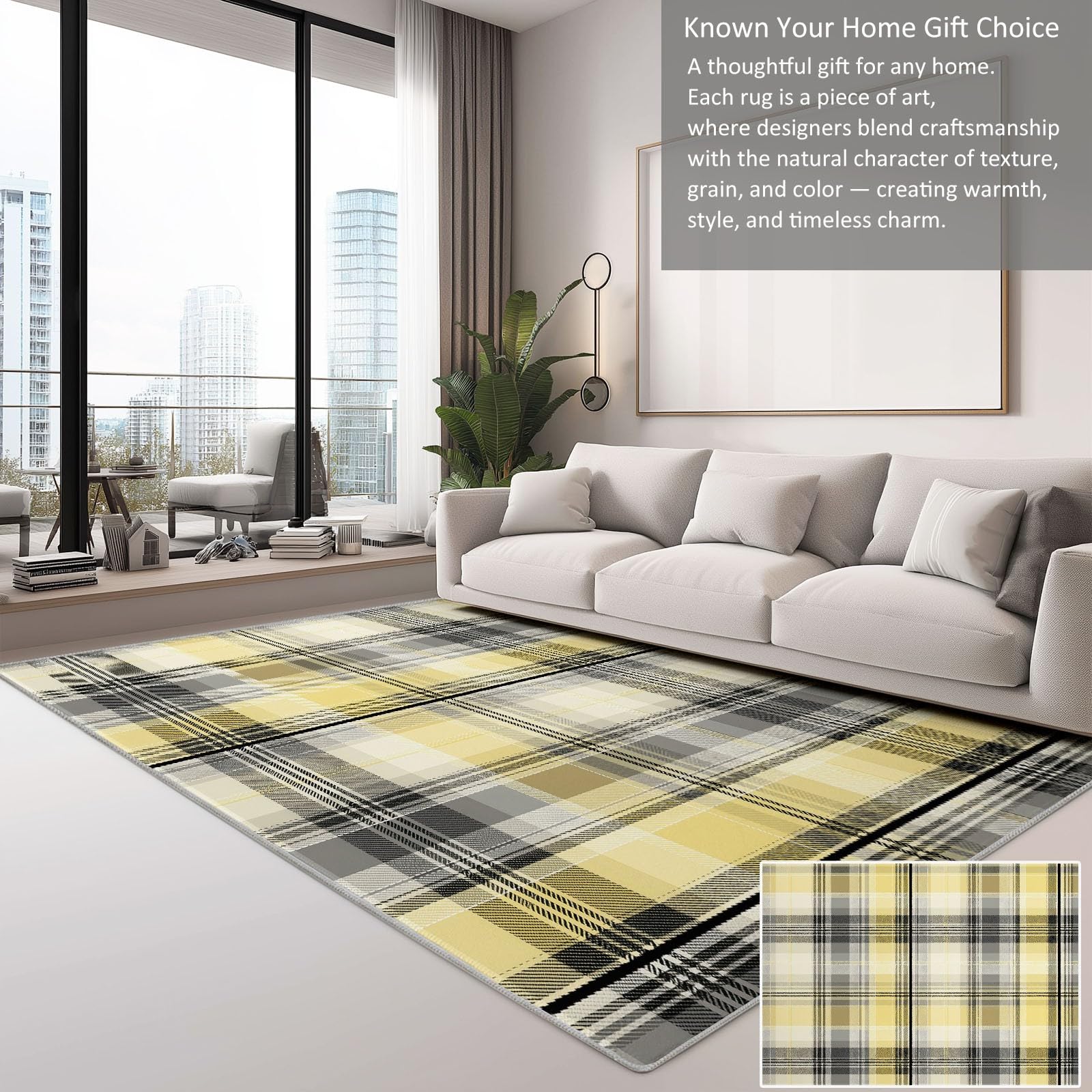 Nowoczesny dywan rastrowy 160 x 230 cm, nadaje się do prania, dywan do salonu, na balkon, taras, płasko tkany, miękki, odporny na zabrudzenia, do biura, mieszkania, wielokolorowy