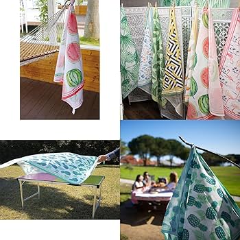 ハンドメイドテーブル　ミストグリーン【送料込み】 Amazon｜SPICE OF LIFE(スパイス) ピクニックテーブルクロス