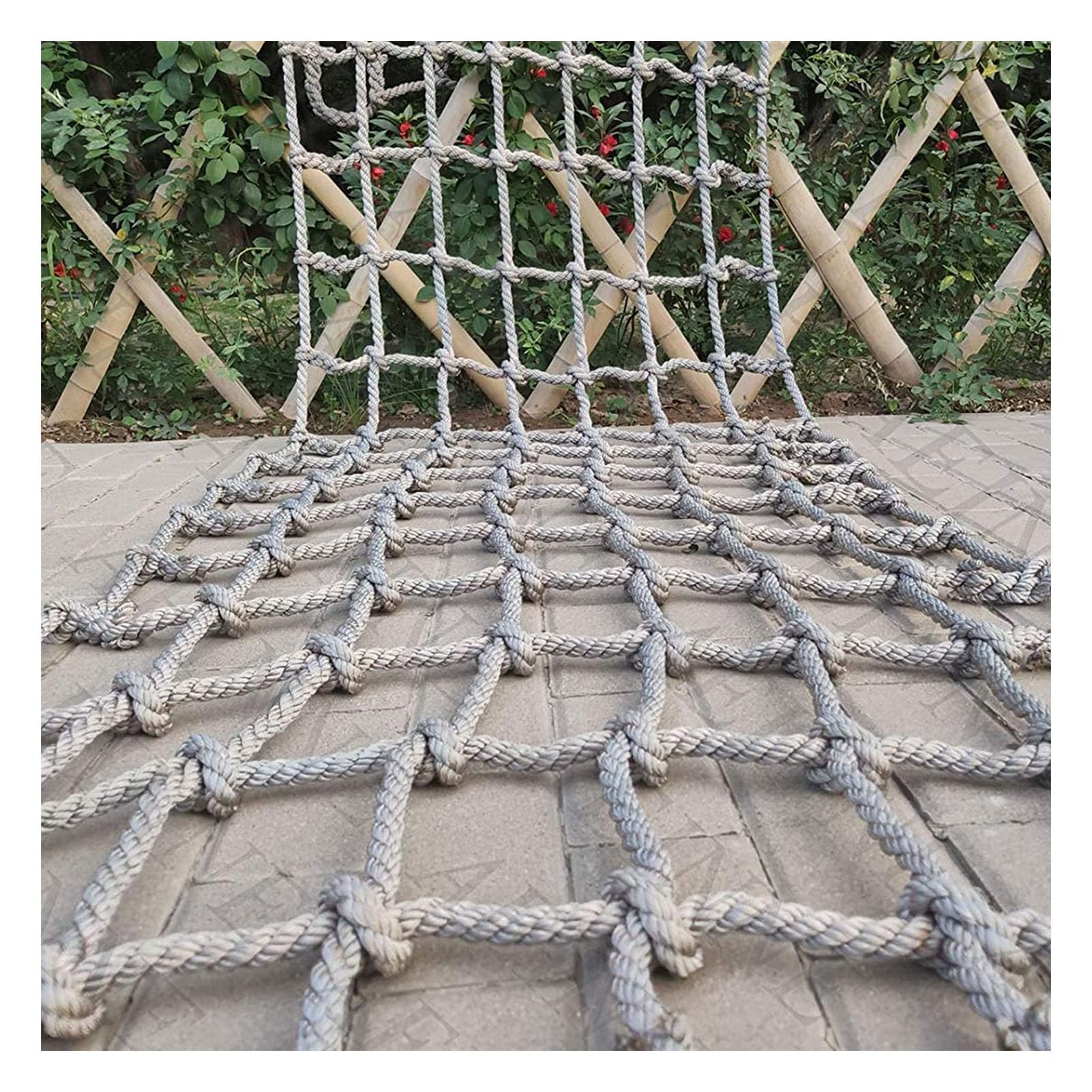 Lwjsocp 1*7M 7M Outdoor Climbing Netsafe C Rope For Treehouse & Playground Balcony Protectiondurable Adventure Net For Kids' Play & Safety