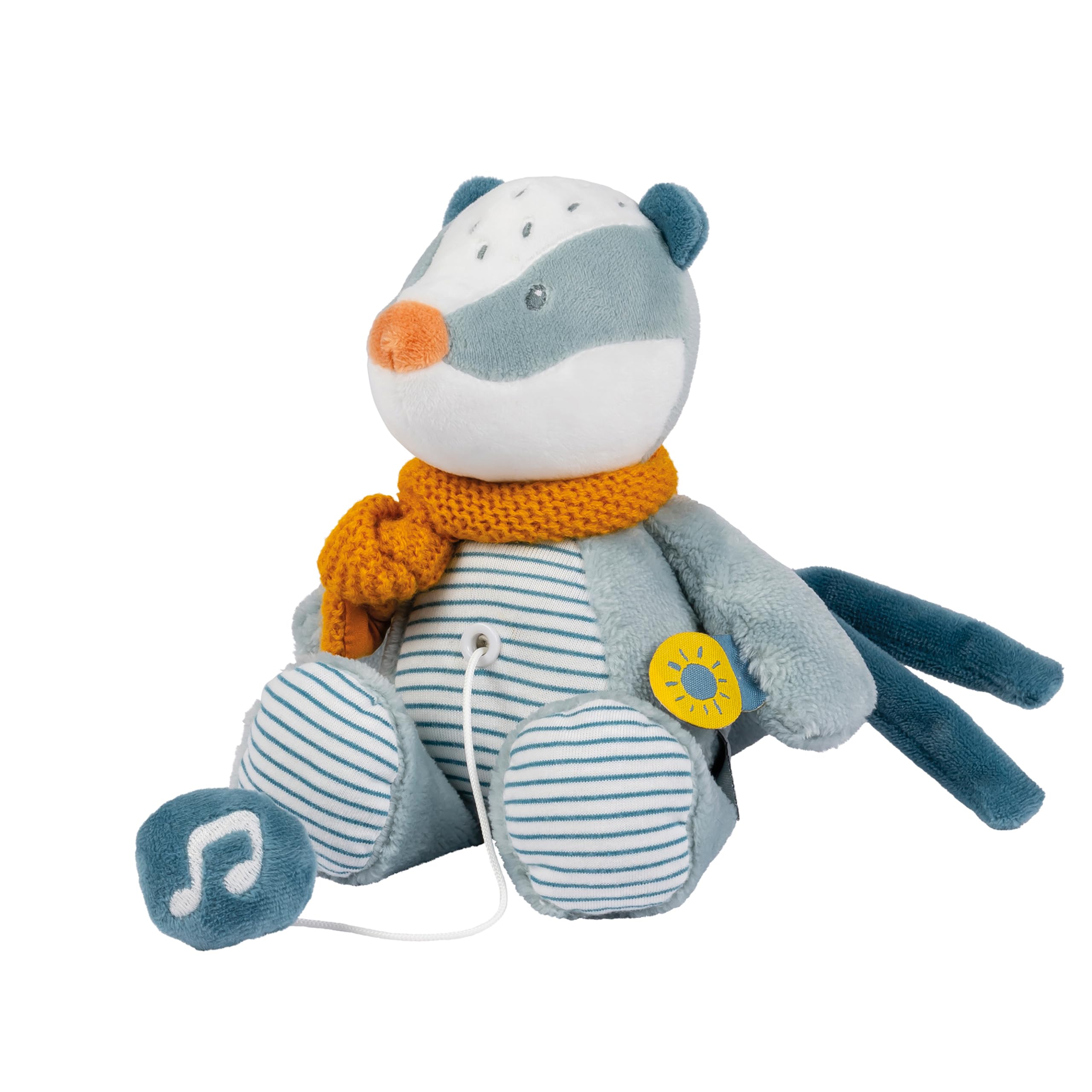Nattou 595063 Musical Cuddly Dusty Blue