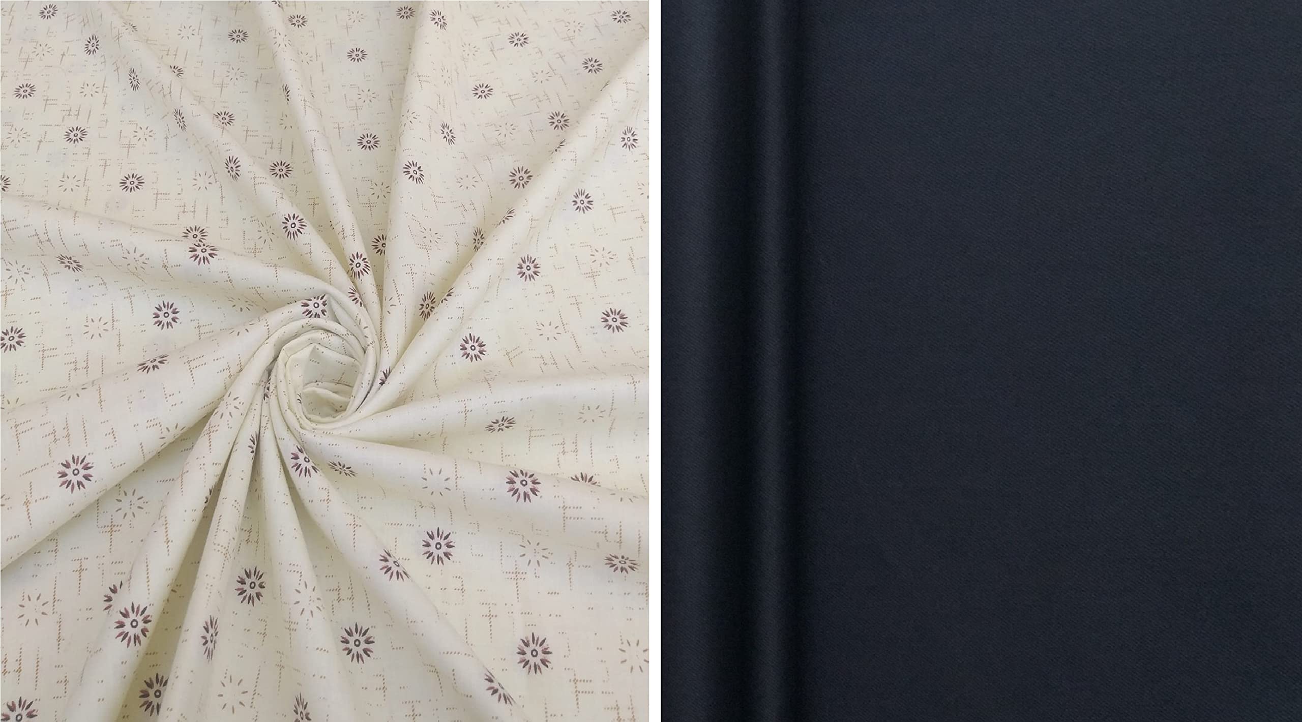 Pri & Su CottLinns Combo of Cotton Printed Shirt 1100014 & Trouser Fabric 90004-picture-23