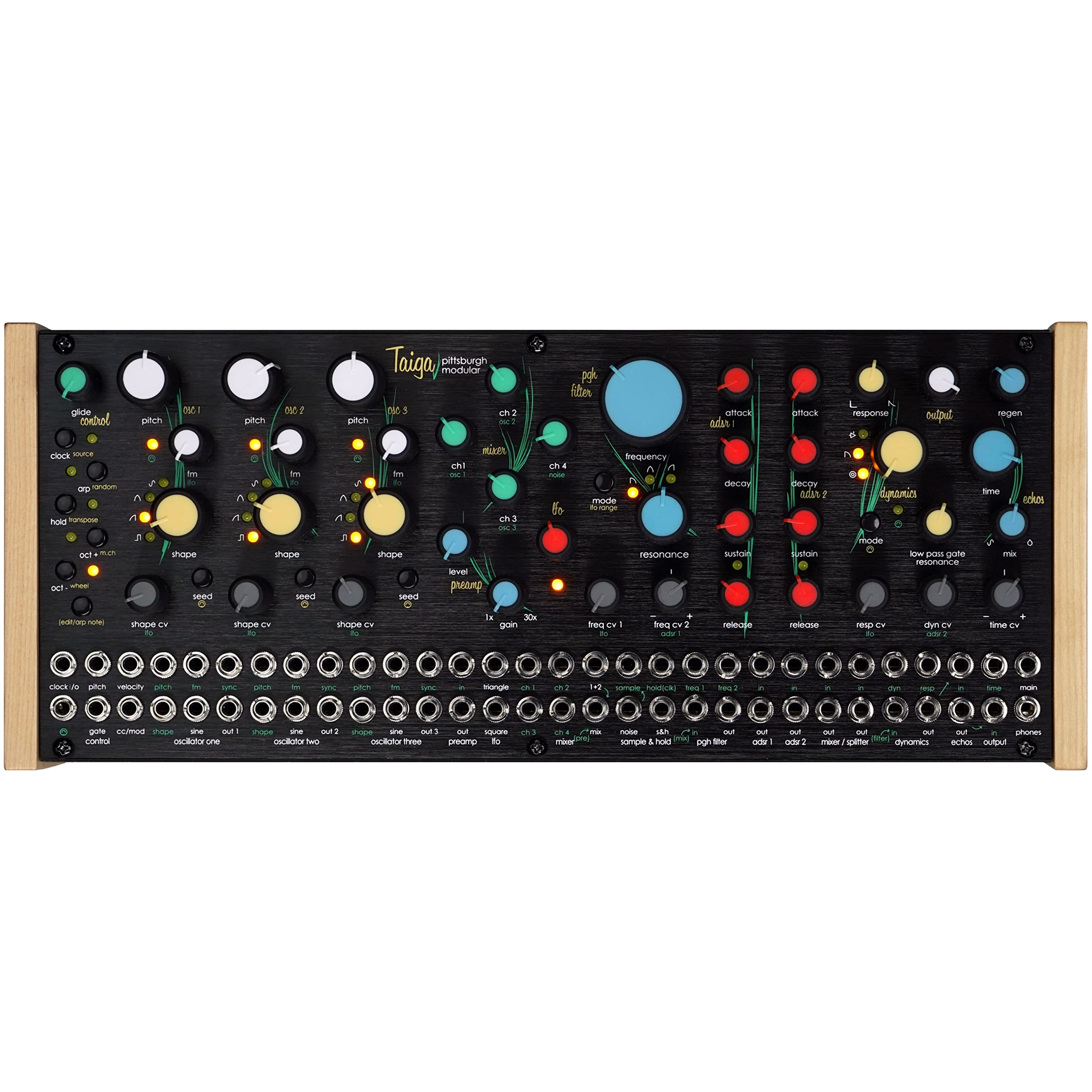 Pittsburgh Modular Taiga Semi-modular Paraphonic Synthesizer