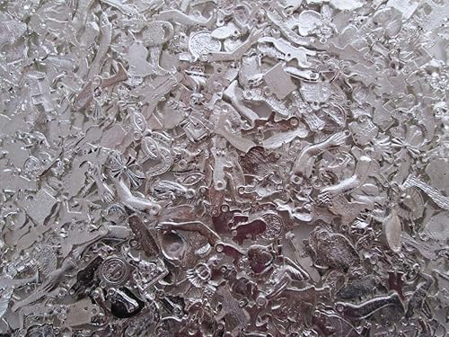 2000 MILAGROS, silver color, mexican folk art, exvoto charms wholesale, 5 pounds