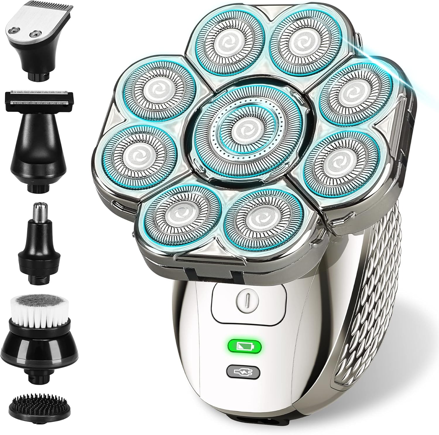 Head Shavers for Men,Upgrade 9D Electric Shavers Men 6in1 Bald Head