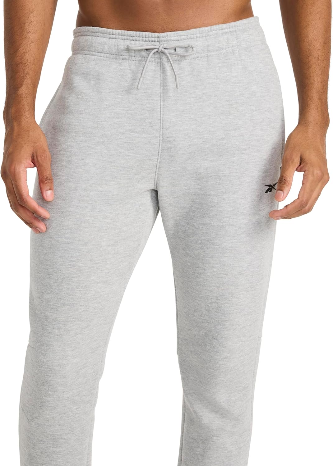 Reebok Mens Motion Core Fleece Motion Jogger, Standard Fit, 30” Inseam, Midweight Cotton-Poly Fleece Blend Fabric - Image 4