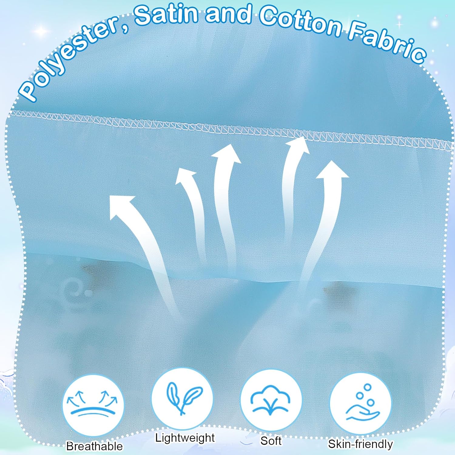 COTRIO Princess Dresses for Girls Dress Up Halloween Costumes Toddler Kids Birthday Outfits with Accessories - Image 4