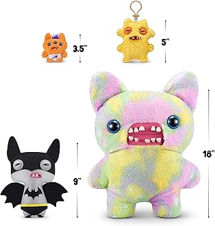 Fuggler x DC by ZURU Funny Ugly Monster, Plush, Collectible, Toy (Batman)