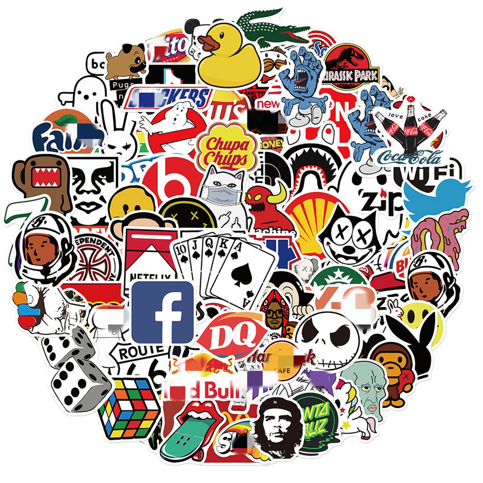 Buy Cool 101 Pcs Stickers for Adults Teens,Cool Stickers Decals for