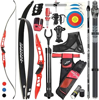 アーチェリー　ヤマハイオラ　EOLLA ブルーグラデーション美品66インチセット Amazon.co.jp: ZSHJGJR アーチェリー弓 リカーブボウ 競技用