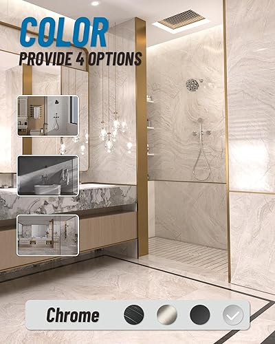 Miniatura 6 de Cabezal de ducha filtrado para agua dura, filtro de 20 etapas y 7 modos de pulverización para lluvia suave para proteger el cabello y la piel, con 2