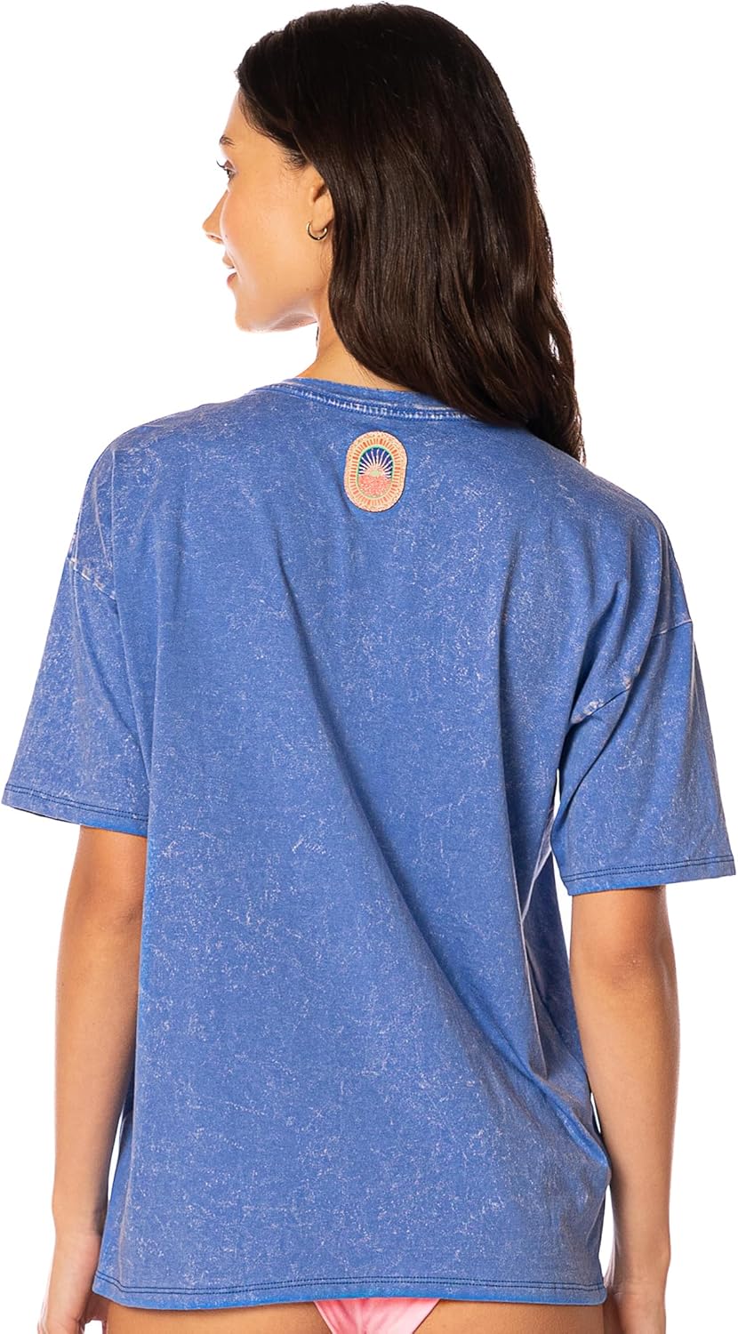 Maaji Womens Cobalt Blue T-Shirt - Image 5