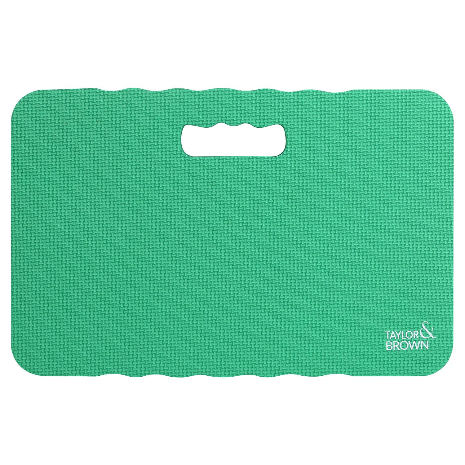 Taylor & Brown Comfortable Garden Knee Pad – Thick High-Density Foam Kneeler Mat for Outdoor Work, Planting, and DIY – Cushioned Support for Knees, Green