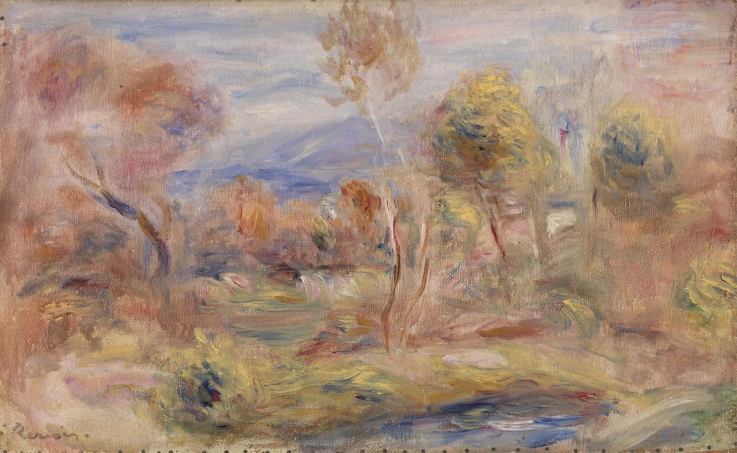 ARTXLXXBN Famous Prints Artwork Pictures Poster Painting Art Famous Artist by Pierre Auguste Renoir Artwork Landscape Pictures for Home Decor 60x90cm